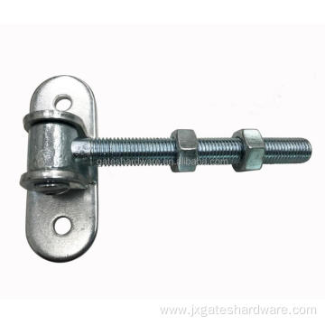 galvanized adjustable door hinge with long bolt nut